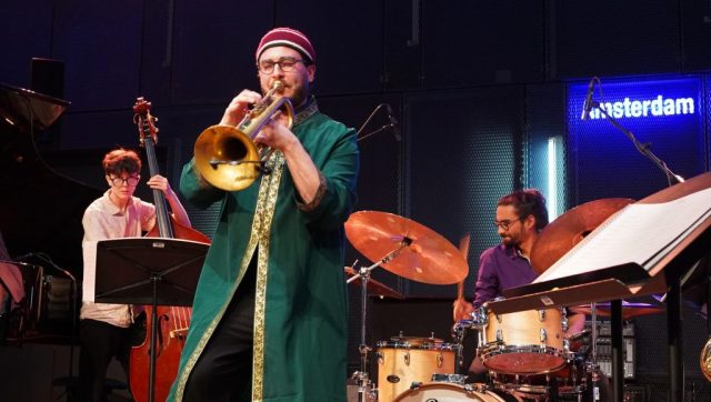 Andrea Glockner Big Band, CvA Blue Dock, Amsterdam 2026 (photo Stéphane Glockner)