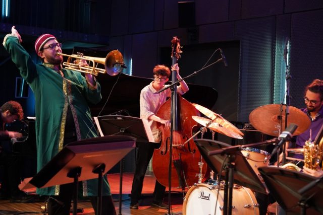Andrea Glockner Big Band, CvA Blue Dock, Amsterdam 2026 (photo Stéphane Glockner)
