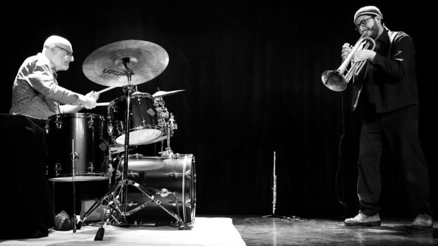 Ettore Fioravanti & Andrea Glockner, FFIJAM festival, Talence, 2026 (photo S. Glockner)
