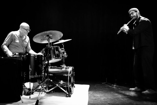 Ettore Fioravanti & Andrea Glockner, FFIJAM festival, Talence, 2026 (photo S. Glockner)