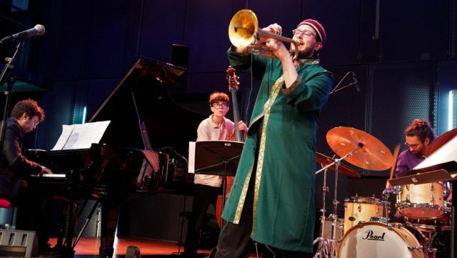 Andrea Glockner Big Band, CvA Blue Dock, Amsterdam 2026 (foto Stéphane Glockner)