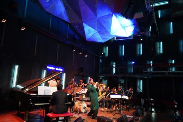 Andrea Glockner Big Band, CvA Blue Dock, Amsterdam 2026 (foto Stéphane Glockner)